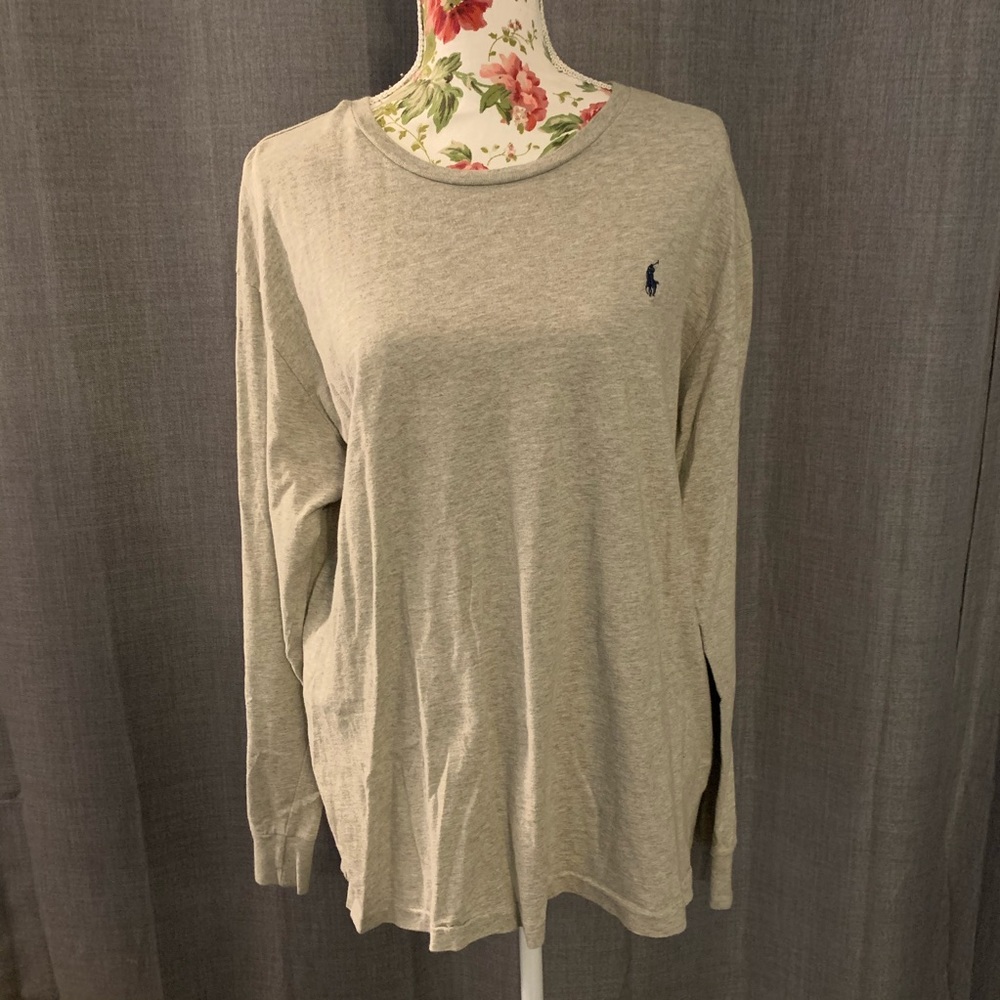 MEN Ralph Lauren Long Sleeve Shirt - Gray